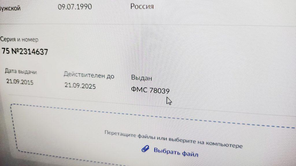 Как правильно заполнять паспортные данные на Госуслугах?