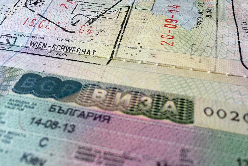 Визовые правила въезда для россиян в Болгарию